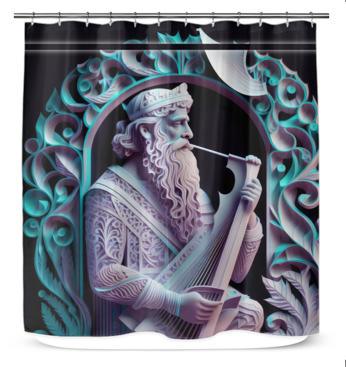 Hip Hop Beat Shower Curtain