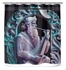 Hip Hop Beat Shower Curtain
