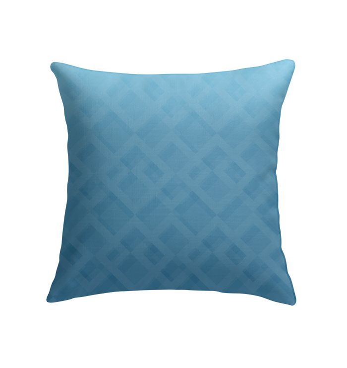 Stylish geometric harmony pillow enhancing modern home decor.