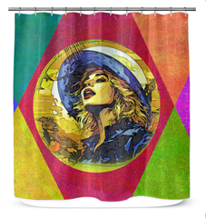 String Symphony Shower Curtain