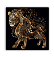 Lion's Roar Moonlit Night