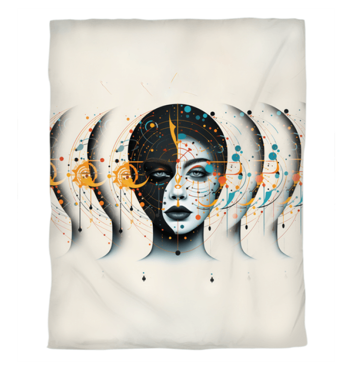 Mystical Melodies Art Duvet Cover - Beyond T-shirts