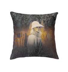 Urban Zen Beyond Style Indoor Pillow with modern design.