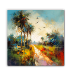 Twilight on the Lake Wrapped Canvas
