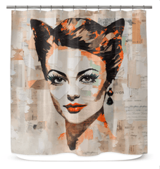 Musical Elegance Shower Curtain - Beyond T-shirts