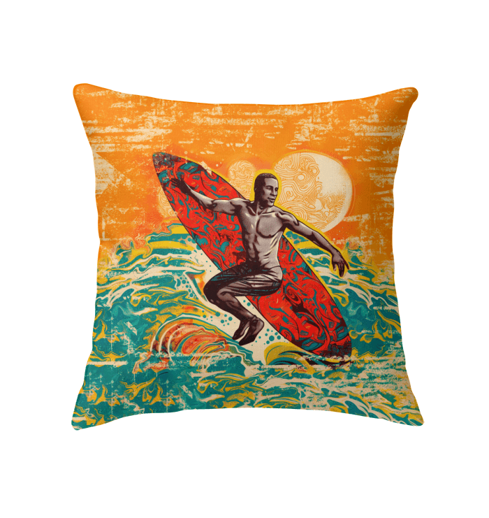 Oceanic Harmony Indoor Pillow Dive Into Coastal Luxury - Beyond T-shirts