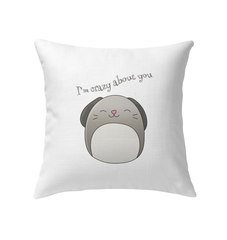 I’m Crazy About You Indoor Pillow