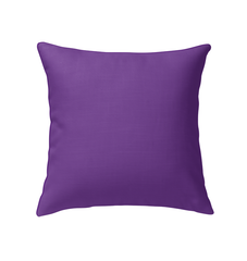 Custom monogrammed indoor pillow for elegant home decor.