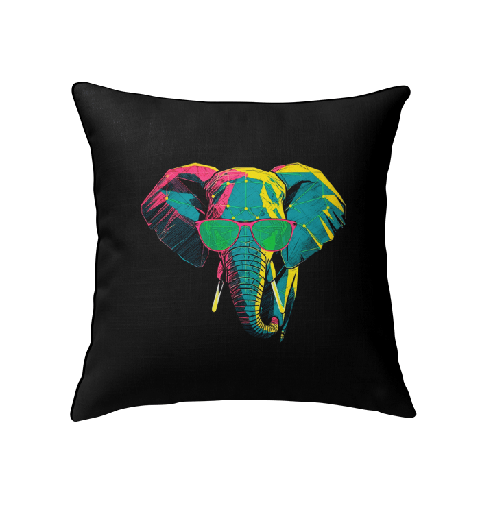 Elephant Harmony Indoor r Pillow - Beyond T-shirts