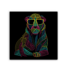 Majestic Roar Canvas Art - Beyond T-shirts