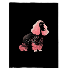Poodle Pizzazz Comfort Blanket
