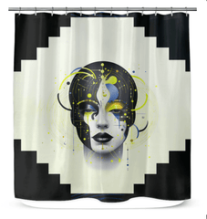 Enigma of Art Curtain - Beyond T-shirts