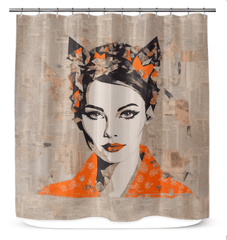 Lyrical Harmony Shower Curtain - Beyond T-shirts