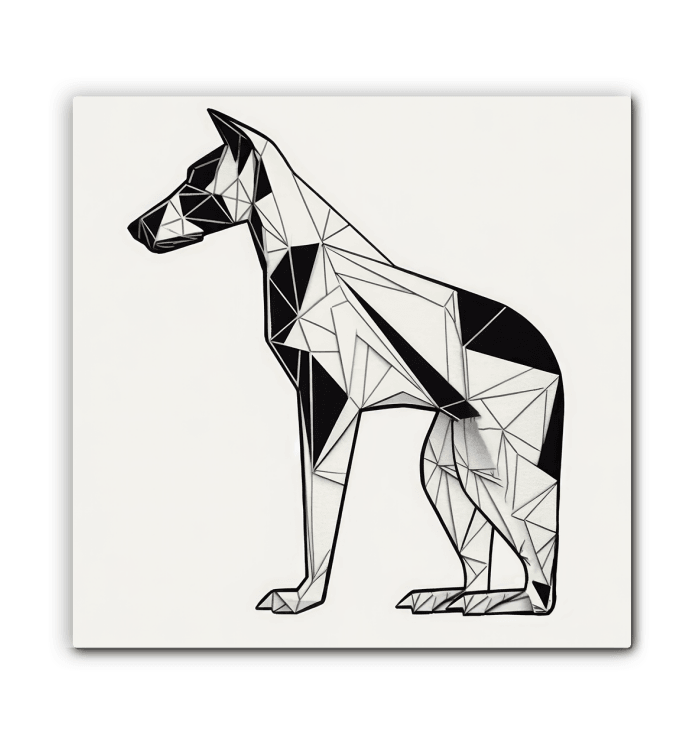 Elegant Basenji Jungle Echo - Beyond T-shirts