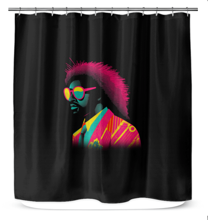 Fashionista's Sketchbook Shower Curtain - Beyond T-shirts