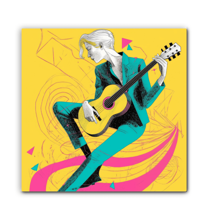 Elegant Couture Harmony Wrapped Canvas - Beyond T-shirts