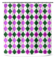 Timeless Diamond Mirage Shower Curtain