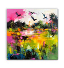 Coastal Dreams Landscape Wrapped Canvas