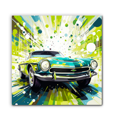 Tunnel Velocity Wrapped Canvas