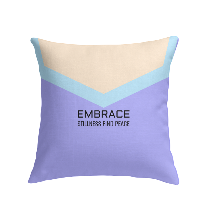 Elegant Moonlight Meditation Pillow for indoor yoga and relaxation.