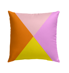 Soft and supportive Calm Waters Outdoor Pillow.