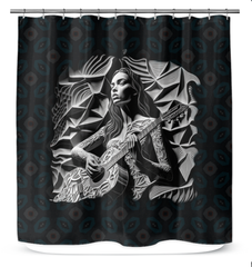 Guardians' Gaze Shower Curtain