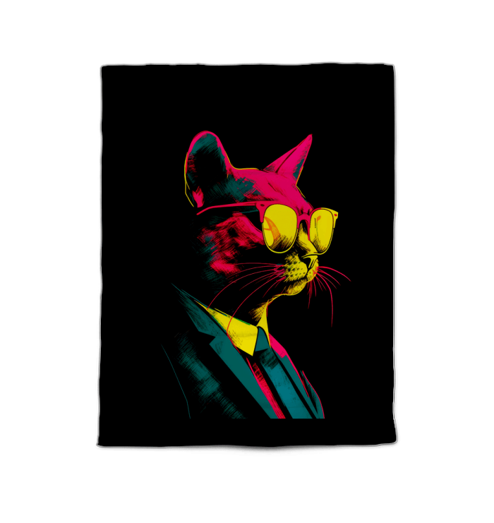 Elegant Cat Mandala Comforter - Beyond T-shirts