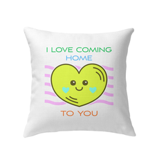 Coming Home To You Indoor Pillow