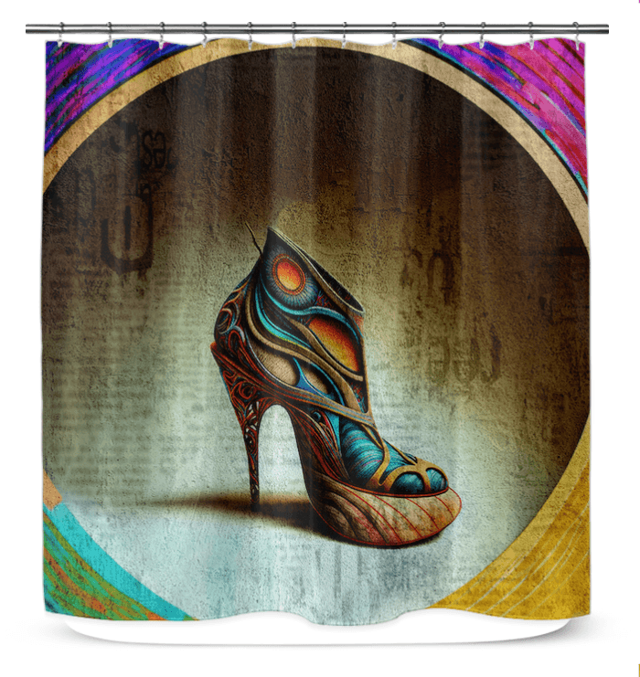 AeroNova Futuristic Shoe Curtain - Beyond T-shirts