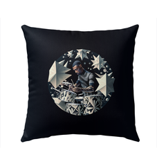 Melodious Muse Outdoor Pillow