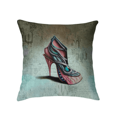 Futuristic Imprint Cushion - Beyond T-shirts