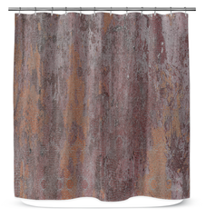 Liquid Copper Shower Curtain