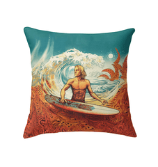 Surfer's Paradise Indoor Pillow - Beyond T-shirts