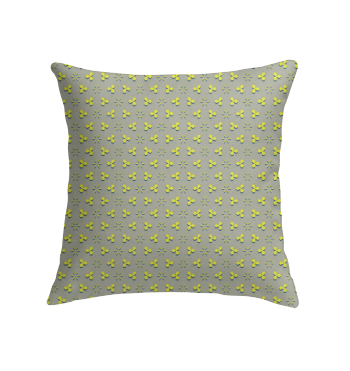 Abstract Waves Tranquility Indoor Pillow