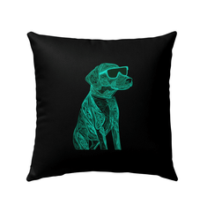 Playful Pup Outdoor Pillow - Beyond T-shirts