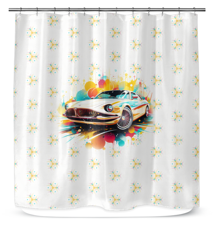SUV Safari Shower Curtain