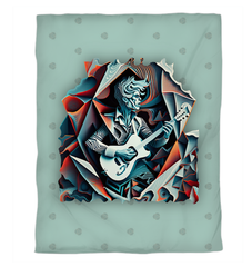 Rock Riff Duvet Cover