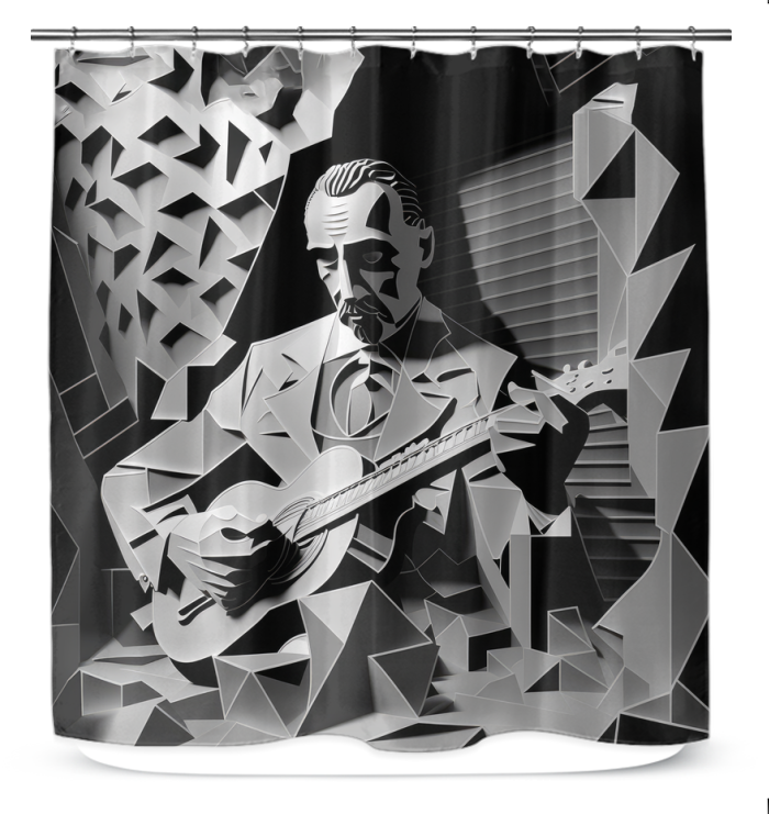 Pop Groove Shower Curtain