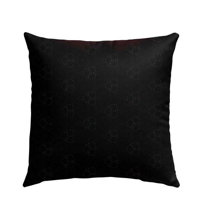 Blossom Dream Outdoor Pillow Close-Up of Floral Pattern