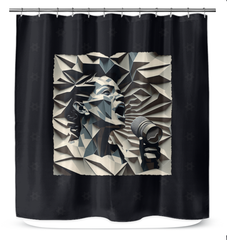 Gospel Glory Shower Curtain