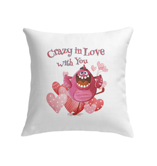 Crazy In Love With You Indoor Pillow