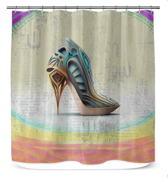 FuturEon Futuristic Shoe Curtain - Beyond T-shirts