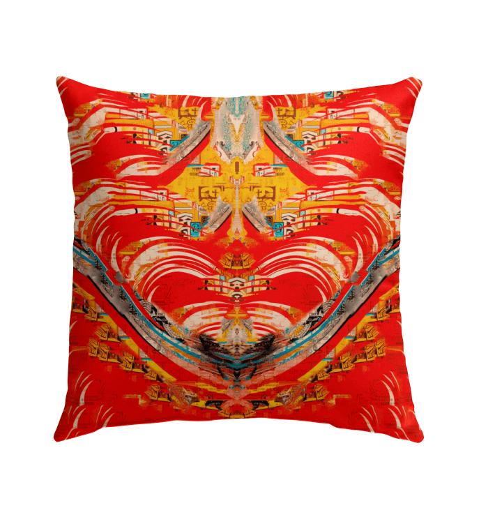 Surfing Tribe Patio Pillow - Beyond T-shirts