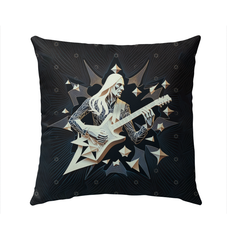 Percussive Plush Outdoor Pillow