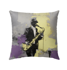 Pastel Horizon Outdoor Pillow