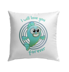 Love You Forever Outdoor Pillow