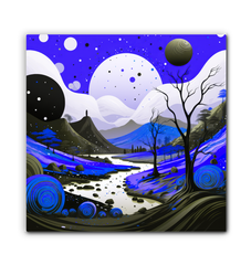 Vibrant Vineyard Wine Country Canvas