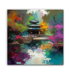 Mountain Majesty Landscape Wrapped Canvas