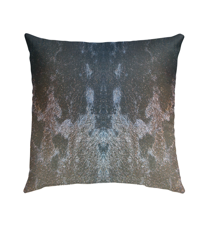 Close-up of Boho Delight Beyond Style Outdoor Pillow with intricate boho patterns.