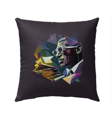 Saxophone Sunrise Outdoor Pillow